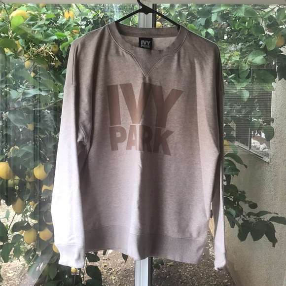 IVY Park tan sweatshirt size Medium - Picture 3 of 8